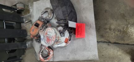 One (1) CM 10 Ton Chain Fall